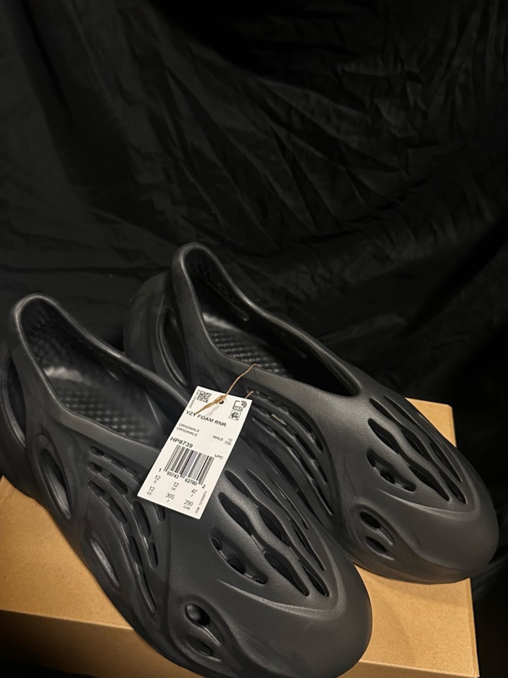 Yeezy Foam Runner Sneakers in Black